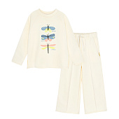 Костюм для девочек свитшот и брюки