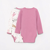 Боди с длинным рукавом /набор 2 шт/ «Basic»