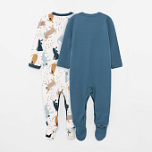 Комбинезон с закрытыми ножками /набор 2 шт/ «Basic»