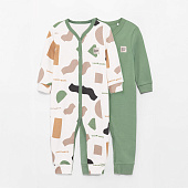 Комбинезон с открытыми ножками /набор 2 шт/ «Basic»