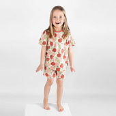 Пижама для девочек футболка и шорты