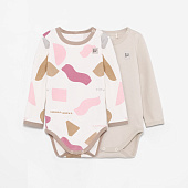 Боди с длинным рукавом /набор 2 шт/ «Basic»