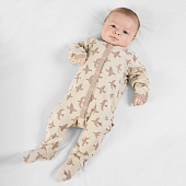 Комбинезон с закрытыми ножками «Латте»