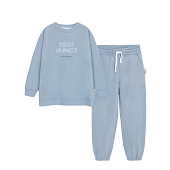 Костюм детский свитшот и брюки «One love soft» 
