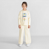 Костюм для девочек свитшот и брюки