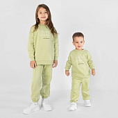 Костюм детский свитшот и брюки «One love soft» 