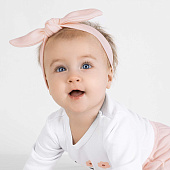 Повязка с бантиком «Горошинка»